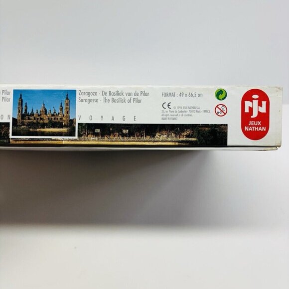 Nathan Puzzle 1000 Pieces Saragozza La Basilica Del Pilar 49x66,5 cm Vtg 1996 - Picture 4 of 8